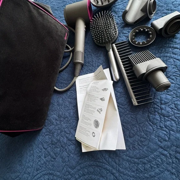 Dyson | Accessories | Dyson Hair Styling Set With Pink  display picture 1